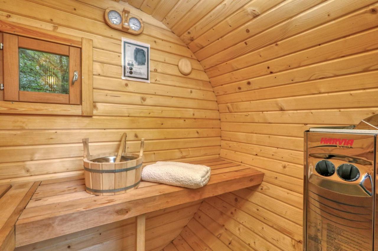 Seepark Kirchheim Ferienhaus Bei Vera Mit Sauna Eksteriør bilde